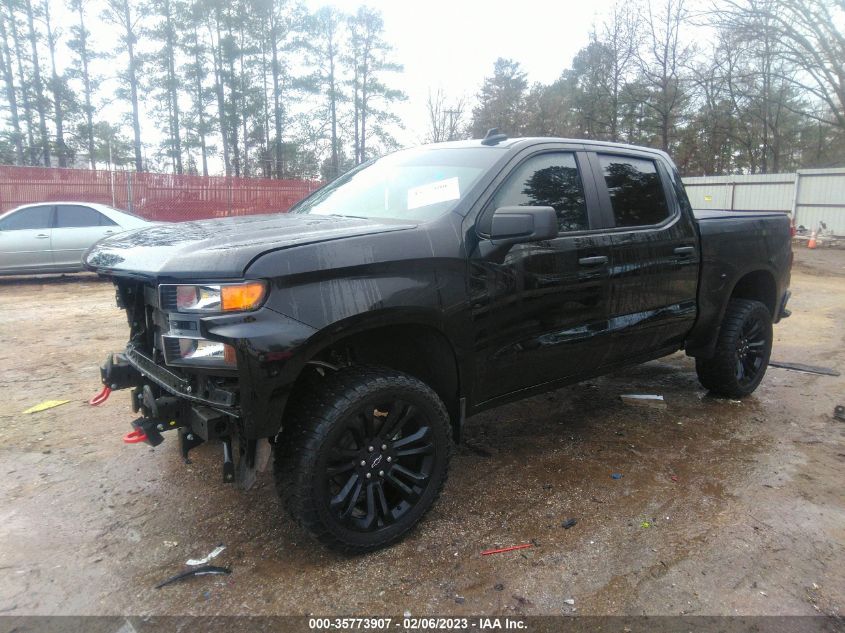 2021 CHEVROLET SILVERADO 1500 CUSTOM TRAIL BOSS VIN: 1GCPYCEF2MZ252677