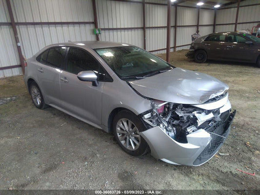 2022 TOYOTA COROLLA LE VIN: JTDVPMAE3NJ225601