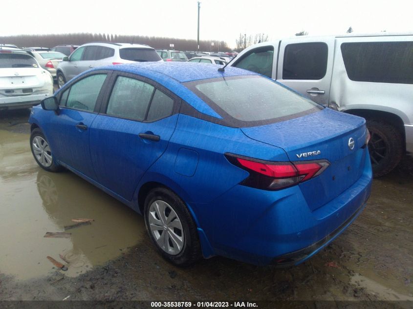 2022 NISSAN VERSA S VIN: 3N1CN8DV8NL844223