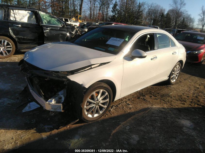 2020 MERCEDES-BENZ A-CLASS A 220 VIN: WDD3G4FB3LW037222