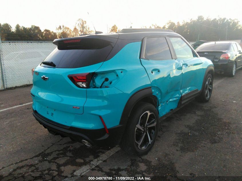 2022 CHEVROLET TRAILBLAZER RS VIN: KL79MTSL7NB113439