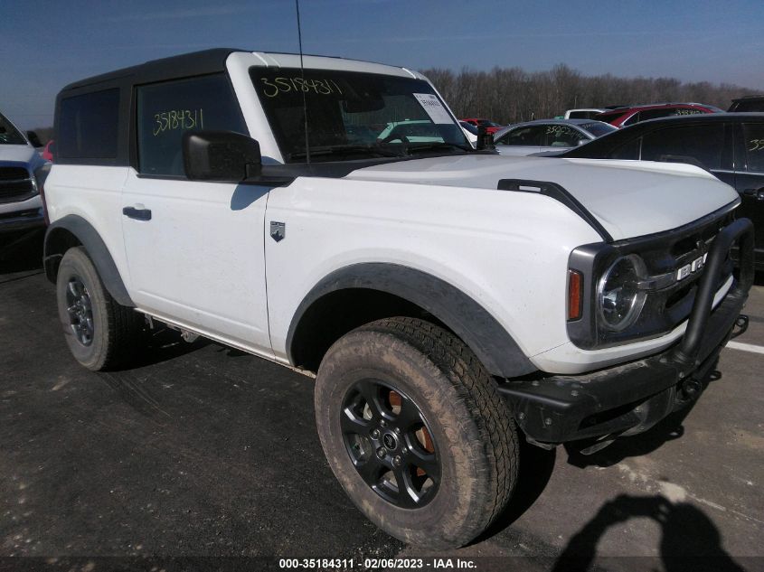 2022 FORD BRONCO BASE/BIG BEND VIN: 1FMDE5AH5NLA96696