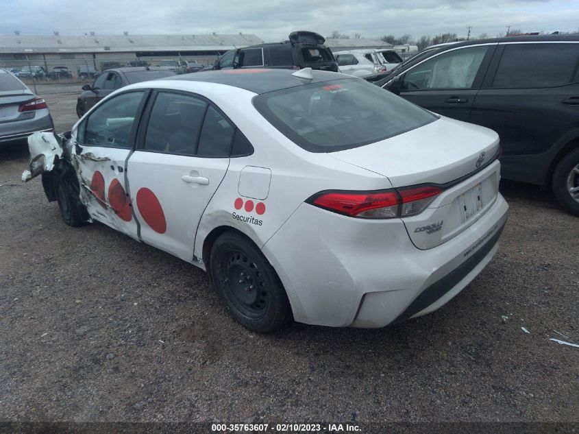 2022 TOYOTA COROLLA LE VIN: 5YFEPMAE9NP346421