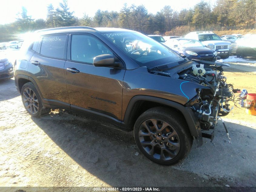 2021 JEEP COMPASS 80TH ANNIVERSARY VIN: 3C4NJDEB0MT525315