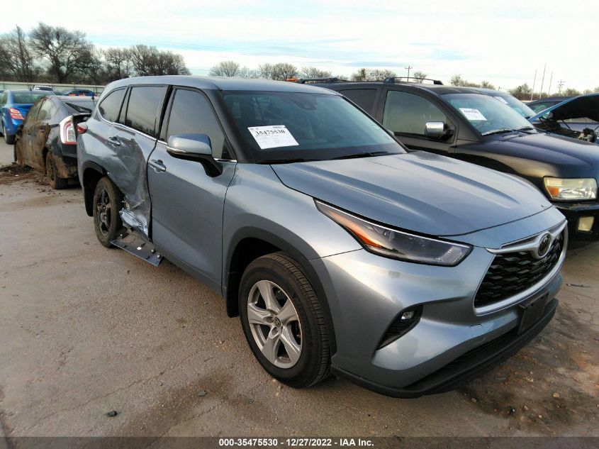 2021 TOYOTA HIGHLANDER L/LE VIN: 5TDZZRAH9MS032857