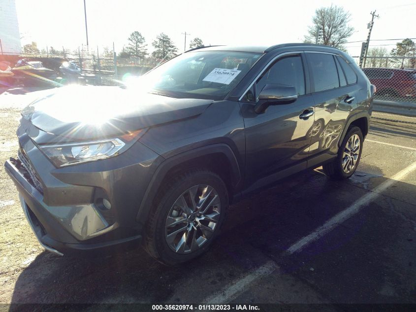 2021 TOYOTA RAV4 LIMITED VIN: 2T3Y1RFV9MC126853