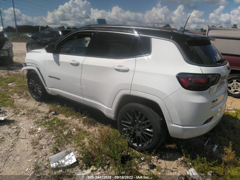 2022 JEEP COMPASS HIGH ALTITUDE VIN: 3C4NJDCB6NT168615