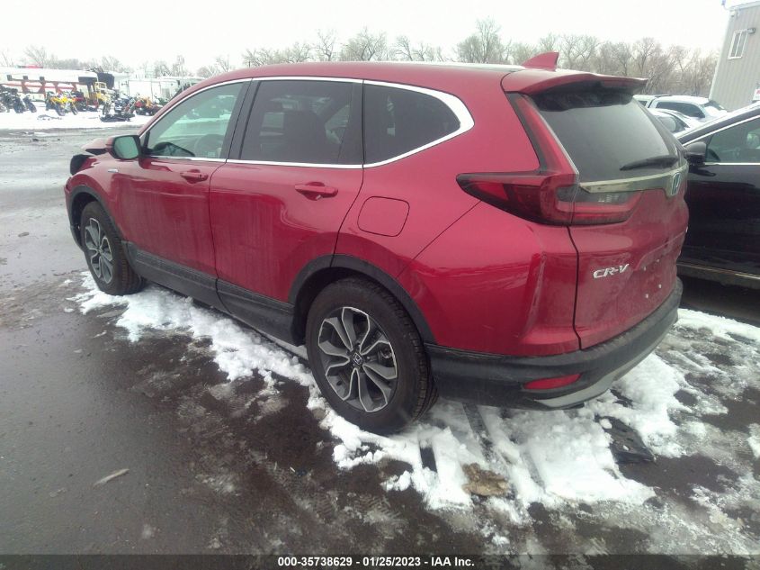 2022 HONDA CR-V HYBRID EX-L VIN: 5J6RT6H88NL023330