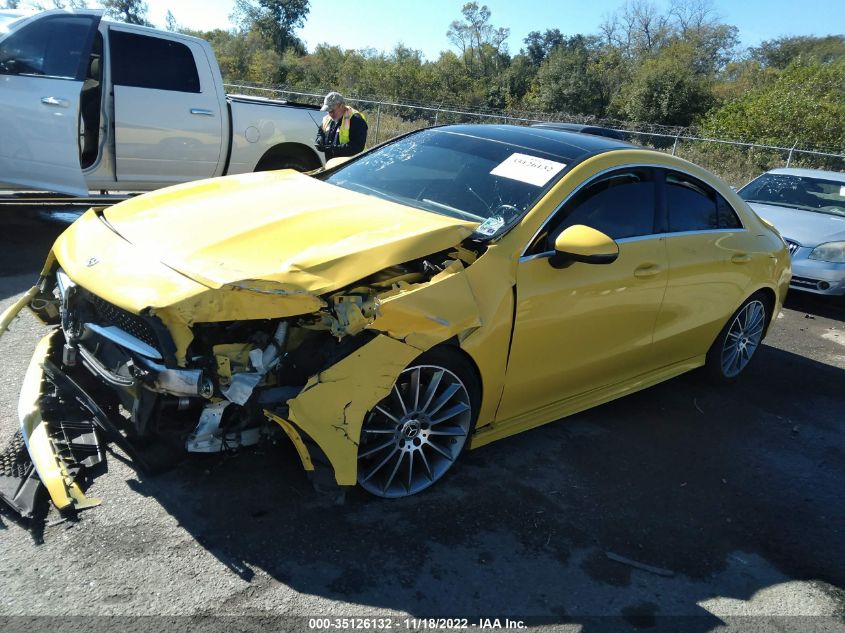 2020 MERCEDES-BENZ CLA CLA 250 VIN: WDD5J4GB8LN070098