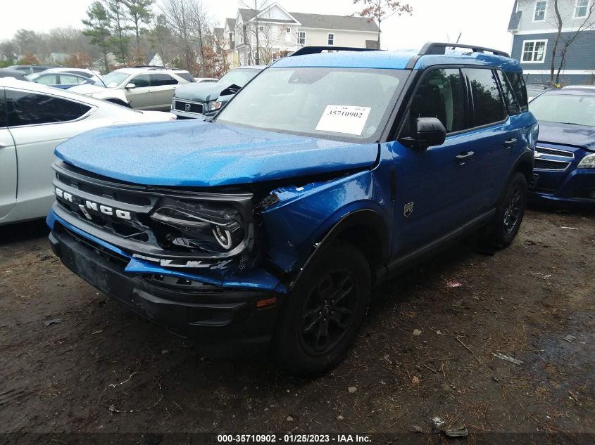 2022 FORD BRONCO SPORT BIG BEND VIN: 3FMCR9B64NRD26217