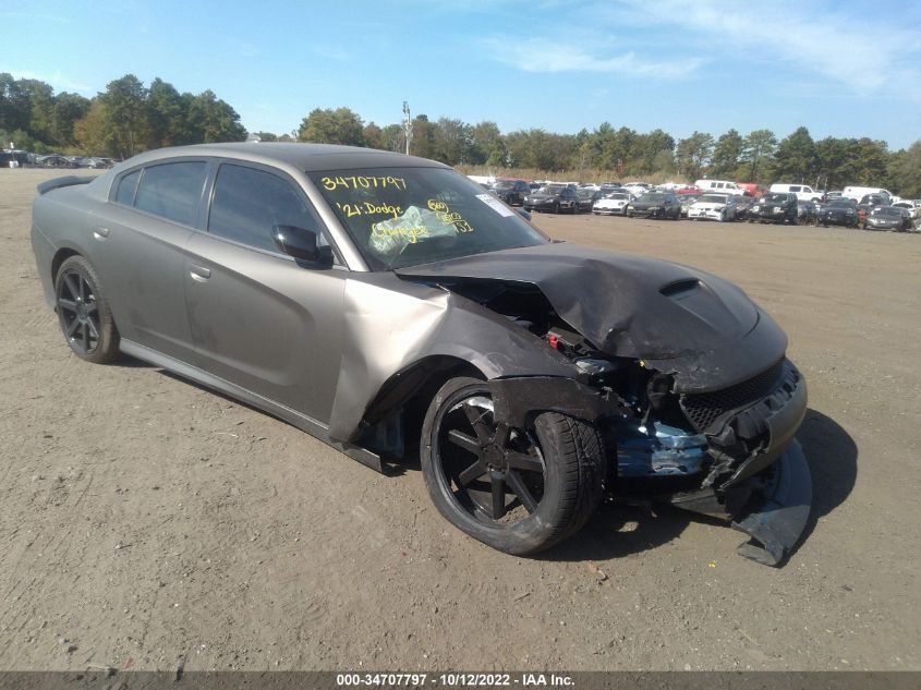 2021 DODGE CHARGER GT VIN: 2C3CDXMG3MH613317