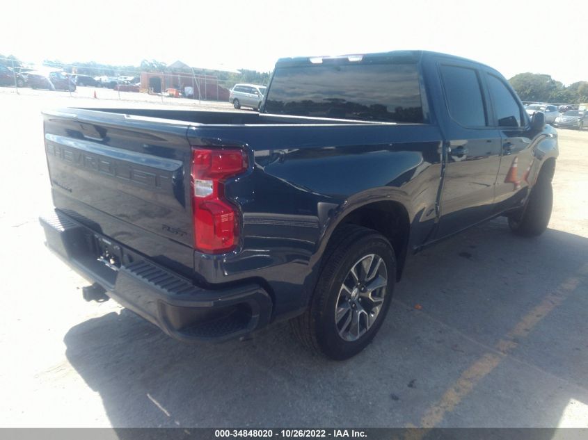 2021 CHEVROLET SILVERADO 1500 RST VIN: 3GCPWDET6MG234314