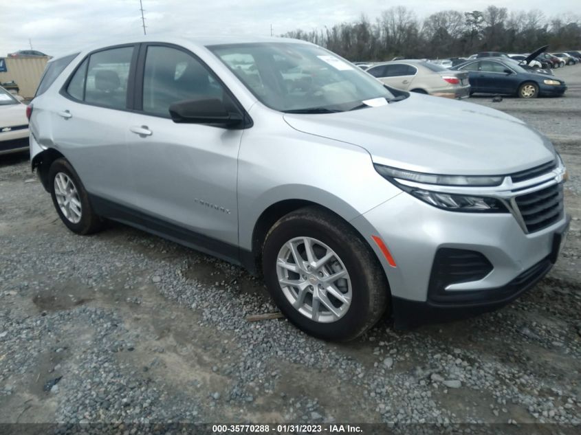 2022 CHEVROLET EQUINOX LS VIN: 3GNAXHEV1NS106564