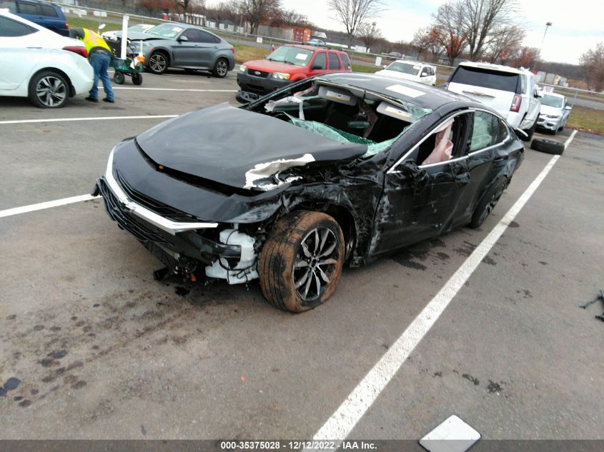 2022 CHEVROLET MALIBU RS VIN: 1G1ZG5ST9NF195973