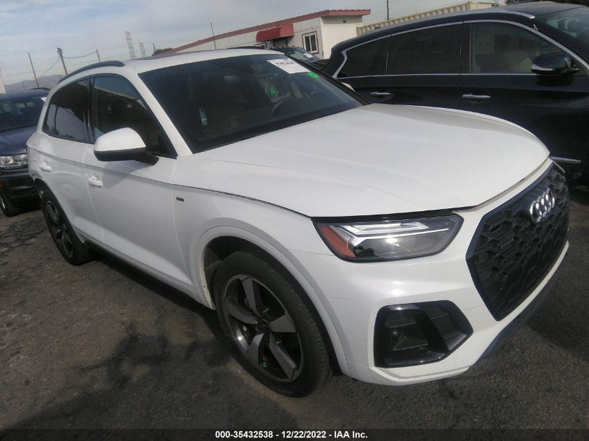 2022 AUDI Q5 S LINE PREMIUM PLUS VIN: WA1EAAFY0N2012628