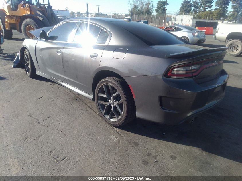 2022 DODGE CHARGER GT VIN: 2C3CDXHG6NH115205