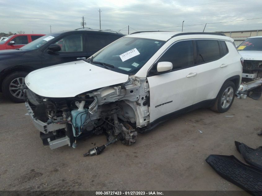 2021 JEEP COMPASS LATITUDE VIN: 3C4NJDBB1MT569960