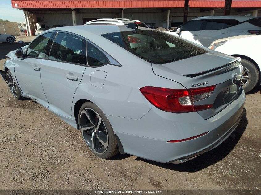 2022 HONDA ACCORD HYBRID SPORT VIN: 1HGCV3F23NA035711