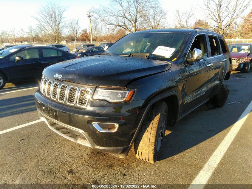 2022 JEEP GRAND CHEROKEE WK LIMITED VIN: 1C4RJFBG8NC143429