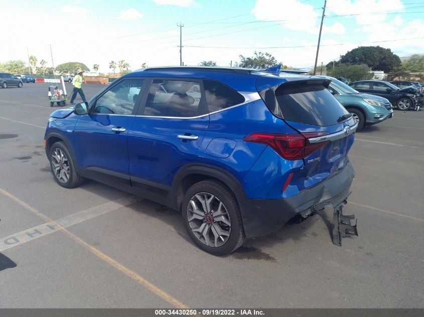 2021 KIA SELTOS SX VIN: KNDETCA21M7165647
