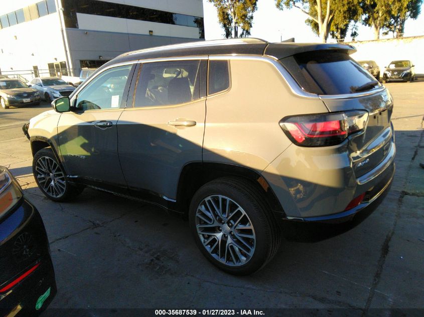 2022 JEEP COMPASS LIMITED VIN: 3C4NJDCB6NT154889
