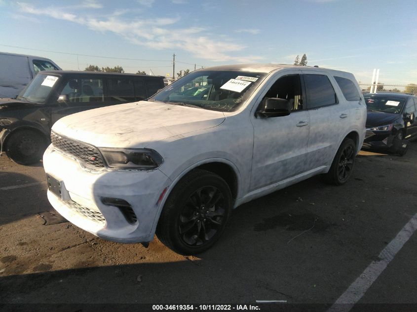 2021 DODGE DURANGO GT VIN: 1C4RDJDG3MC752630