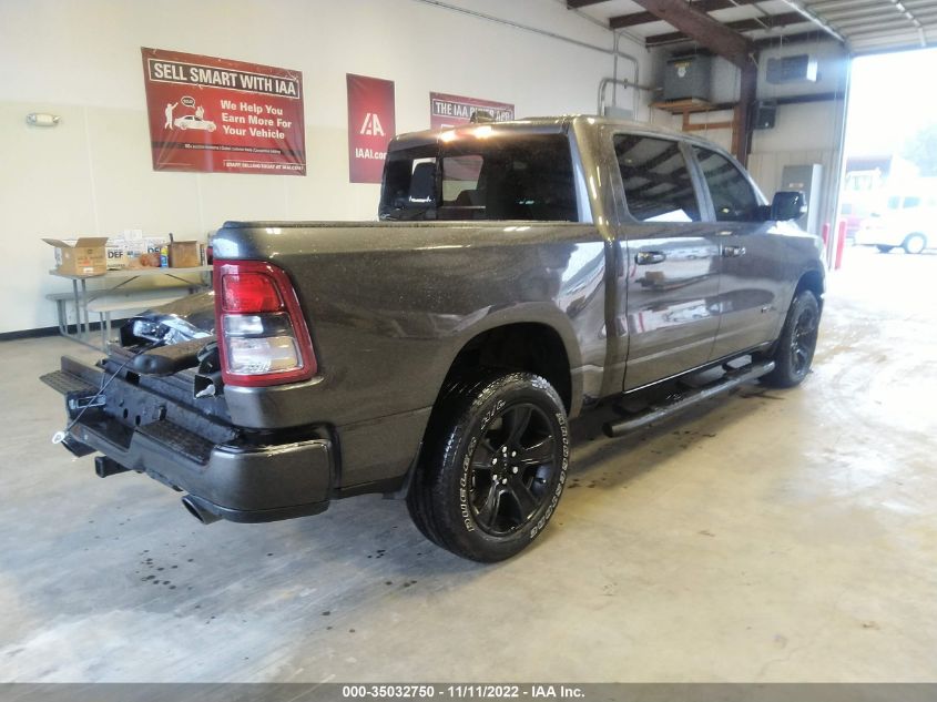 2022 RAM 1500 LONE STAR VIN: 1C6SRFFT3NN282588