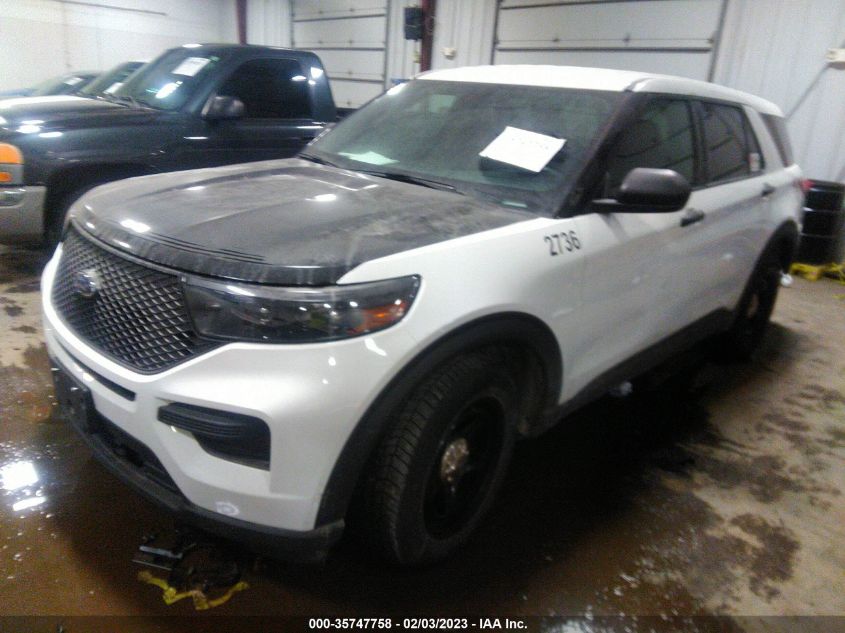 2021 FORD POLICE INTERCEPTOR VIN: 1FM5K8AB7MGA18843