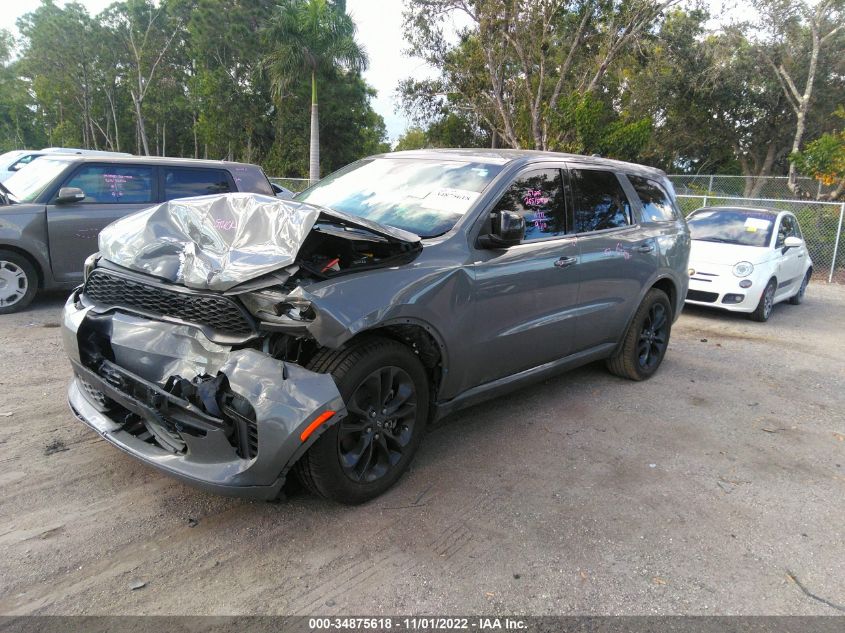 2021 DODGE DURANGO GT PLUS VIN: 1C4RDHDGXMC520194