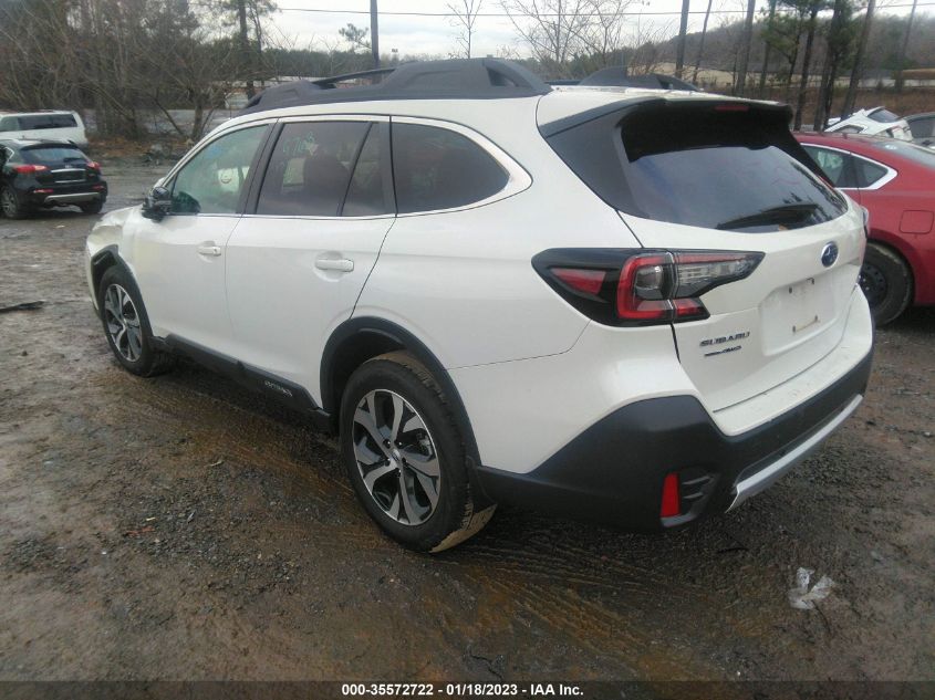 2022 SUBARU OUTBACK LIMITED VIN: 4S4BTANC9N3252050
