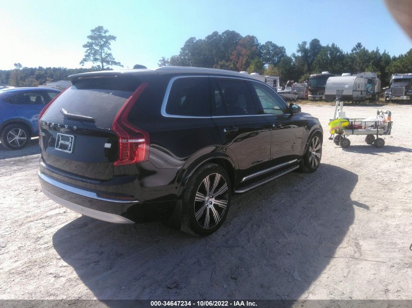 2022 VOLVO XC90 RECHARGE INSCRIPTION VIN: YV4BR00L1N1819610