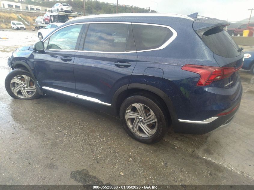 2022 HYUNDAI SANTA FE SEL VIN: 5NMS2DAJ2NH418519