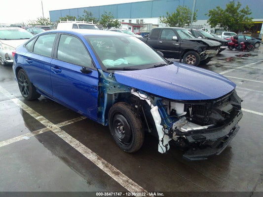 2022 HONDA CIVIC SEDAN SPORT VIN: 2HGFE2F52NH588210
