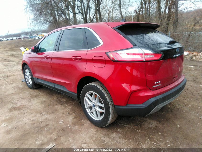 2021 FORD EDGE SEL VIN: 2FMPK3J97MBA35366