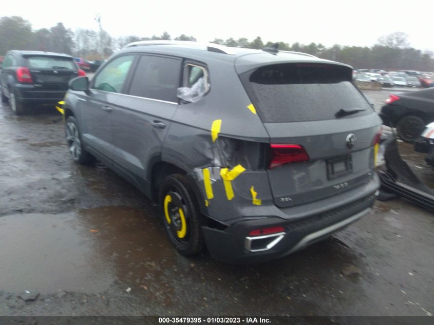 2022 VOLKSWAGEN TAOS SEL VIN: 3VVJX7B24NM028557