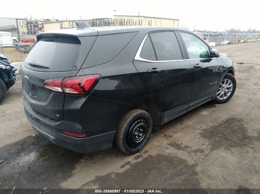 2022 CHEVROLET EQUINOX LT VIN: 3GNAXKEV4NL209601