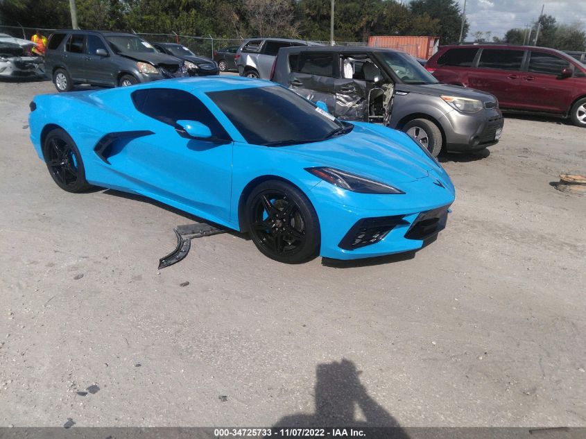 2021 CHEVROLET CORVETTE 3LT VIN: 1G1YC2D40M5118845