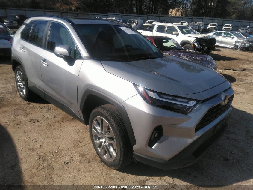 2022 TOYOTA RAV4 XLE PREMIUM VIN: 2T3C1RFV4NC192450