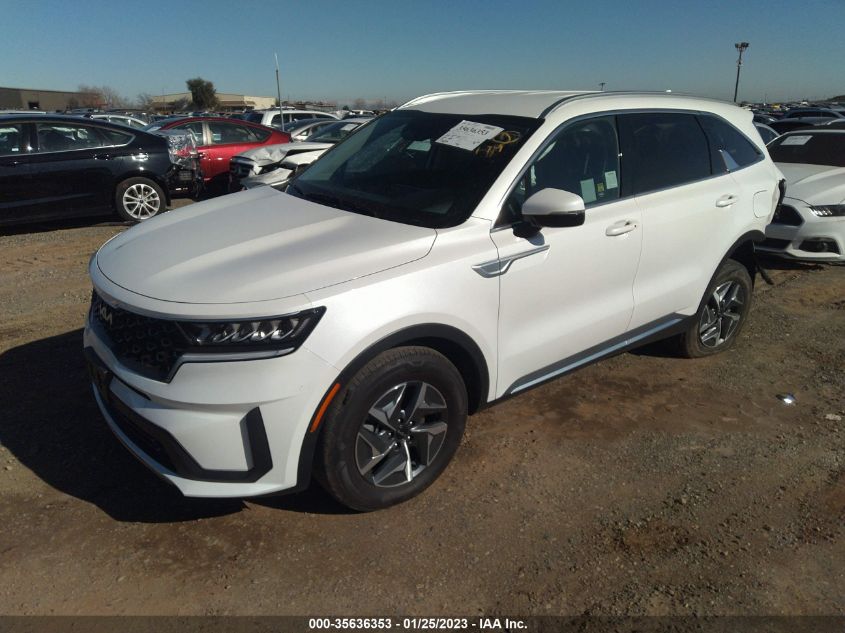2022 KIA SORENTO HYBRID S VIN: KNDRG4LGXN5077388