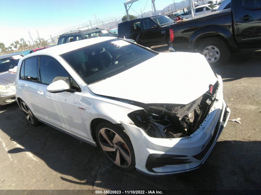 2020 VOLKSWAGEN GOLF GTI S/SE/AUTOBAHN VIN: 3VW5T7AU6LM013079