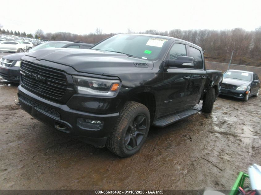 2021 RAM 1500 BIG HORN VIN: 1C6SRFMT3MN533627