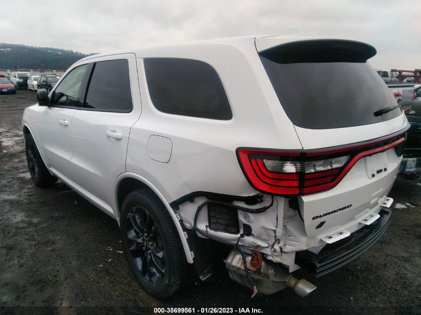 2021 DODGE DURANGO GT VIN: 1C4RDJDG7MC792726