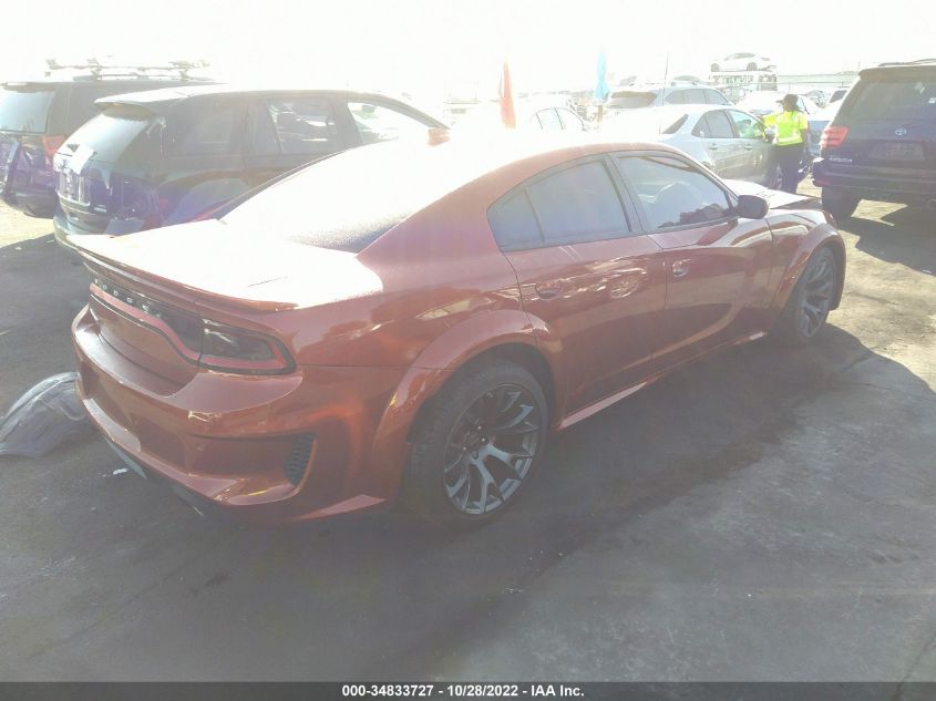 2022 DODGE CHARGER SRT HELLCAT WIDEBODY VIN: 2C3CDXL9XNH159510