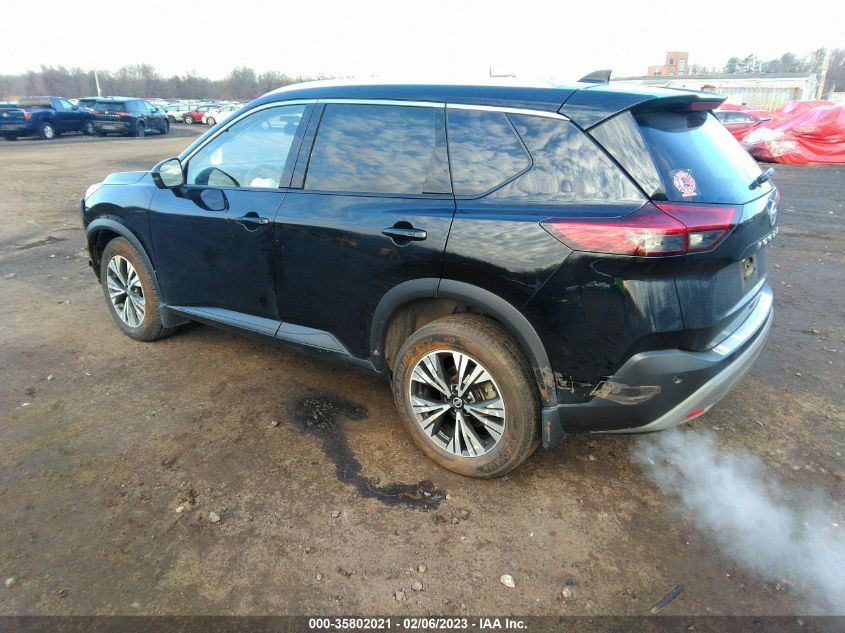 2021 NISSAN ROGUE SV VIN: JN8AT3BB7MW203518