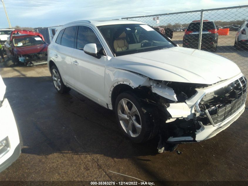 2021 AUDI Q5 PREMIUM PLUS VIN: WA1BAAFY2M2018240