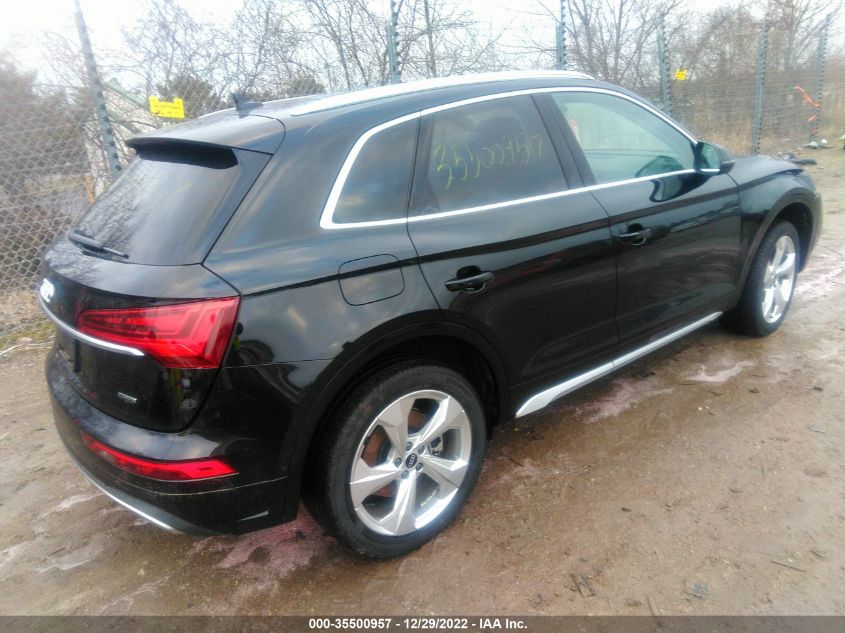 2021 AUDI Q5 PRESTIGE VIN: WA1CAAFY2M2100490
