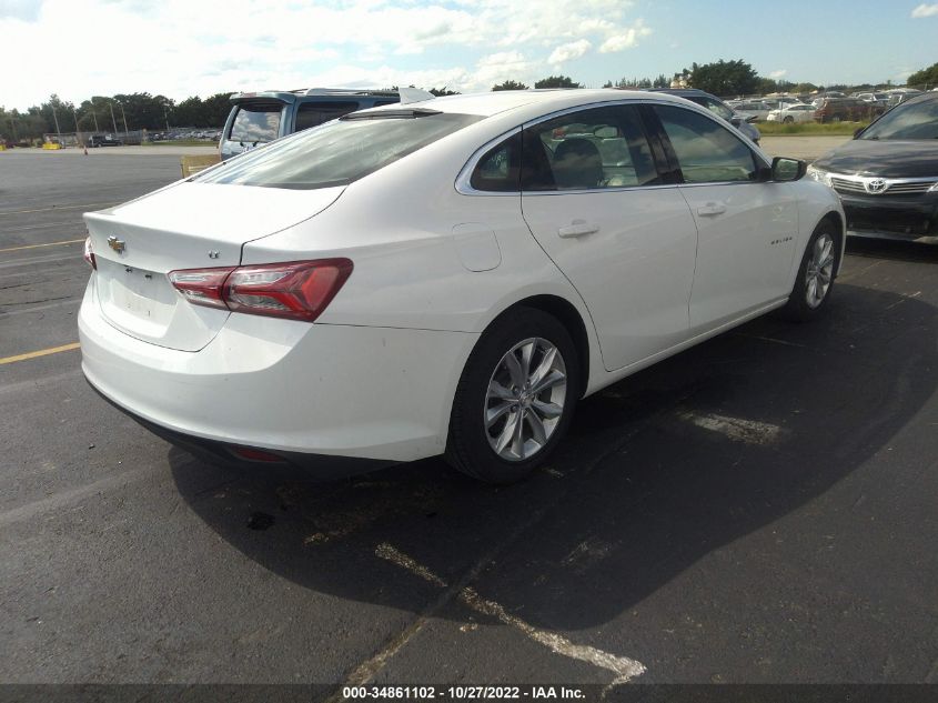 2021 CHEVROLET MALIBU LT VIN: 1G1ZD5ST4MF031201