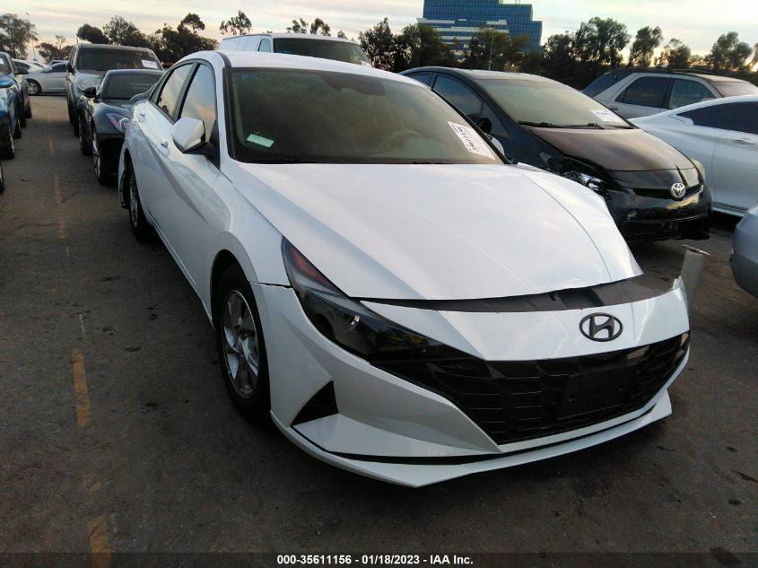 2022 HYUNDAI ELANTRA SE VIN: 5NPLL4AG1NH076327