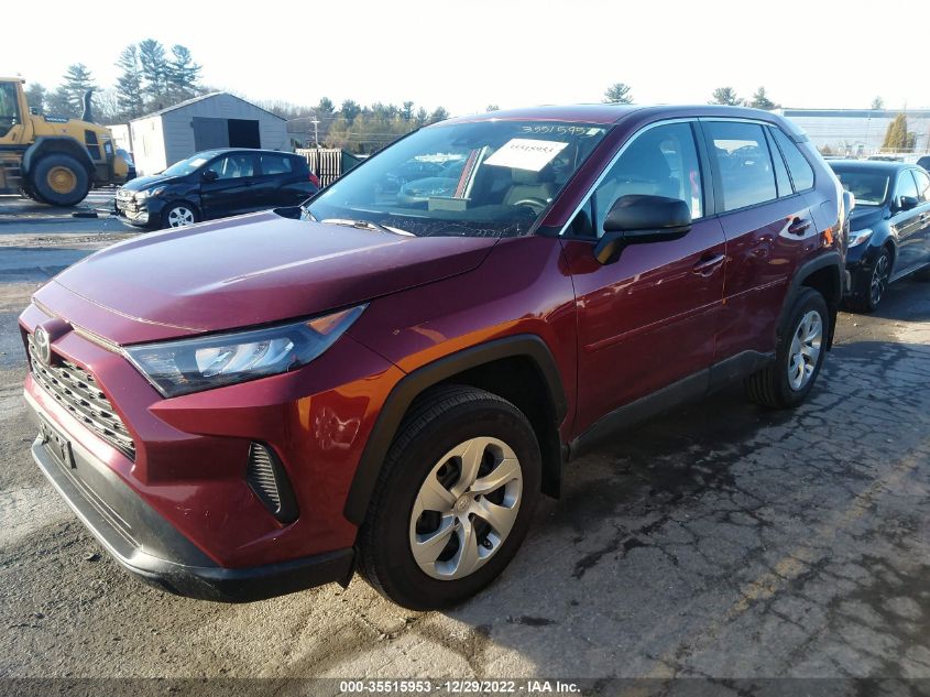 2022 TOYOTA RAV4 LE VIN: 2T3F1RFV2NW283664