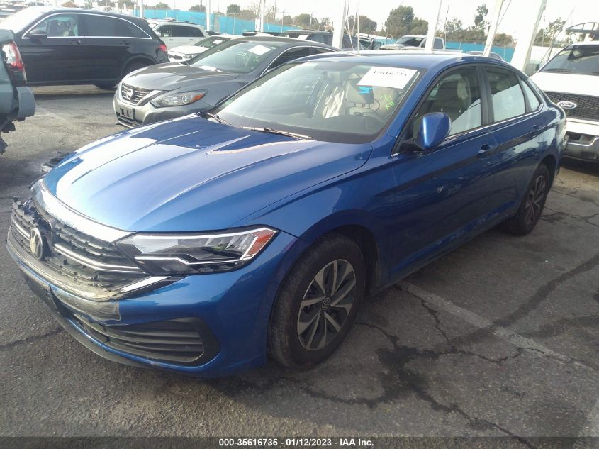 2022 VOLKSWAGEN JETTA S VIN: 3VWCM7BU9NM021151